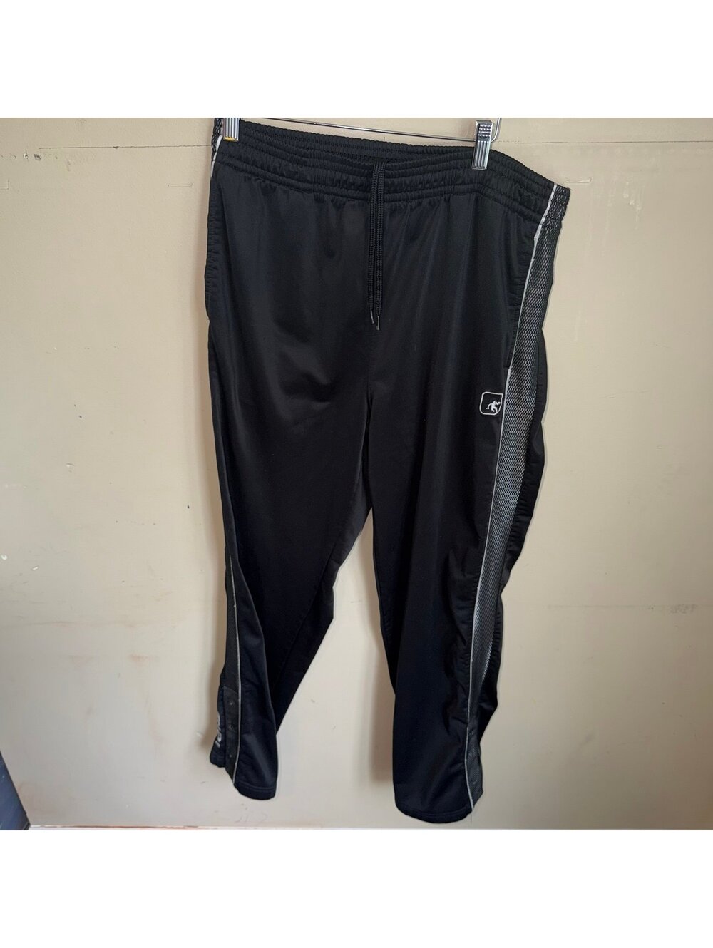AND1 Baggy Dazzle Sweatpants Mens LG Vtg y2k 90s Rare